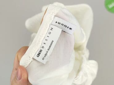 sukienka z bufiastymi rękawami asos: Asos, Bluzka damska, rozmiar S — 4