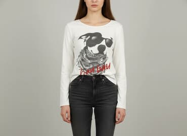 koszulka z jamnikiem reserved: Fiorucci, Bluzka damska, rozmiar S — 6