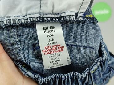 jacob cohen spodnie: Spodnie jeansowe, 3-6 miesięcy, stan - Bardzo dobry — 4