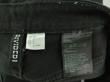 czarne jeansy stradivarius: H&M Divided, Jeansy damskie, M — 4