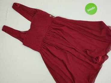 czerwona sukienki wieczorowa: Sukienka damska, rozmiar L — 4