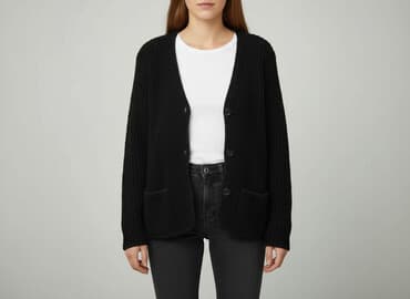 tanie narzutki damskie: Kardigan damski, rozmiar S — 6