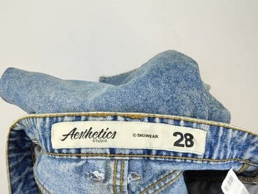 spodnie jeansy z wysokim stanem: Jeansy damskie, rozmiar S — 5