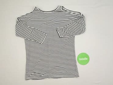 bluzki w paski z serduszkiem: Bluzka damska, rozmiar S — 3