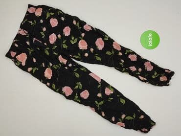 spodnie cyfrowa flora: Spodnie materiałowe damskie, rozmiar S — 2