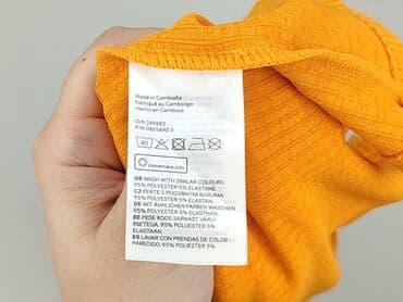 top sweterkowy h: H&M, Sweter damski, rozmiar M — 5