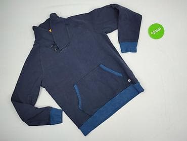 niebieska bluza pull and bear: Boss Orange, Bluza dla mężczyzn, rozmiar L — 2