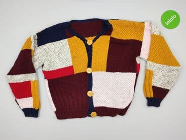 sweter patchwork: Women`s knitwear, size XL — 2
