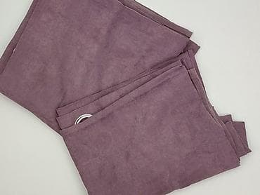 Zasłony na przelotkach – 2 sztuki - Kolor: śliwkowy/fiolet