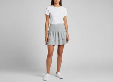 spódniczka mini rozkloszowane: Woman, Spódnica damska, rozmiar L — 7