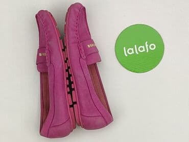 ccc klapki różowe: Carinii, Półbuty damskie, rozmiar 37 — 5