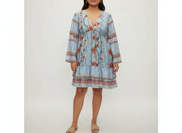 eleganckie sukienki w stylu boho: Sukienka damska, rozmiar XL — 1