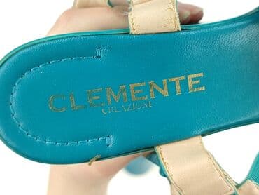 sandały koturna ccc: Sandals for women, size 39 — 7