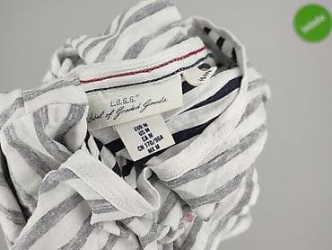 biala koszula: H&M L.O.G.G., Bluzka damska, rozmiar M — 5