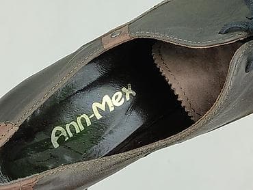 kononowicz w kamizelce: Czółenka damskie Ann-Mex w stylu brogues/oxford na słupku - Marka — 8