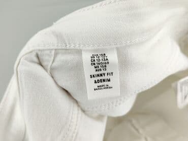 koszula biala polo ralph: Spodnie jeansowe, 13 lat, 158, stan - Idealny — 4