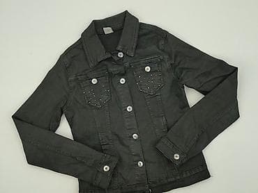 kurtka jeansowa patchwork: Kurtka jeansowa damska, rozmiar M — 1