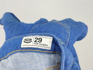 dżinsy z wysokim stanem czarne: Jeansy damskie, M — 4