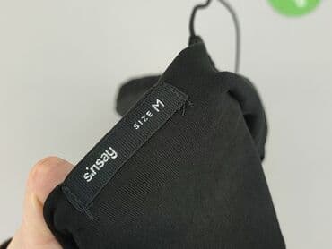 czarna sukienka z długim rękawem sinsay: Sinsay, Sukienka damska, rozmiar M — 4