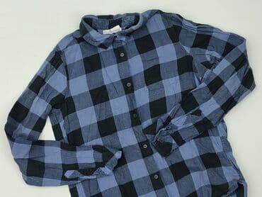 koszula niebieska hm: H&M L.O.G.G., Koszula damska, rozmiar XS — 1