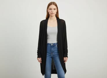 kurtki zimowe damskie c a: Kardigan damski, rozmiar S — 6