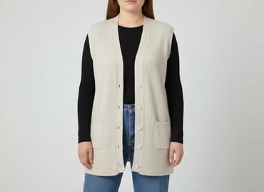 wegańskie buty zimowe: Atmosphere, Kardigan damski, rozmiar XL — 7