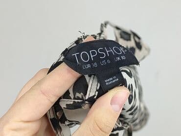 spodnie w panterkę stradivarius: Topshop, Top damski, rozmiar M — 4