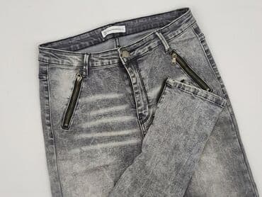 polskie jeansy prl poznań: SZACHOWNICA, Jeansy damskie, rozmiar XL — 2