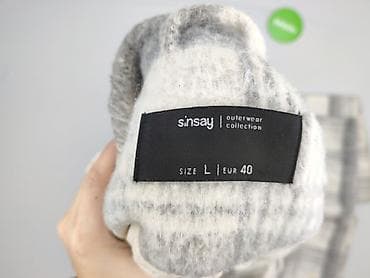 buty zimowe sagan: Sinsay, Płaszcz damski, rozmiar L — 5