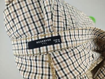 reserved ocieplane spodnie: Reserved YFL, Spodnie materiałowe damskie, rozmiar XL — 6