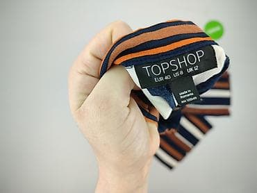 atletico buty: Spodnie damskie TOPSHOP w paski - Model: szerokie, lejące nogawki — 4