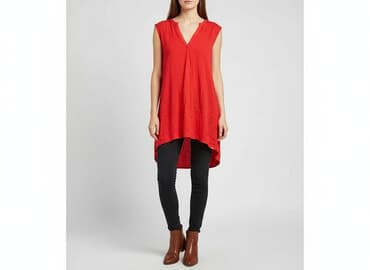 krótkie legginsy pod sukienkę: Tunika damska, rozmiar L — 6