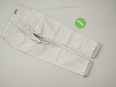 kremowe jeansy: OPUS, Jeansy damskie, rozmiar S — 3