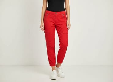 legginsy push up moro: Spodnie materiałowe damskie, L — 7