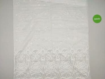 obrus żółty: Tkanina 120 x 170, kolor - Biały, stan - Idealny — 2