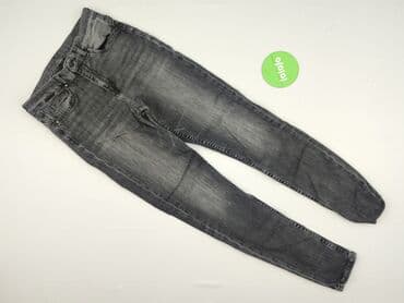 szerokie jeansy z dziurami: Jeansy damskie, rozmiar S — 2