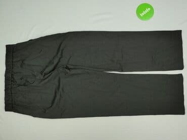 Women: Material trousers for women, size L (EU 40) — 3