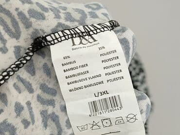 ubrania z pandą: Spodnie materiałowe damskie, rozmiar 3XL — 5