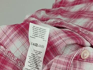 koszulka abercrombie: Shirt 7 years, condition - Very good, pattern - Cell, color - Pink — 6
