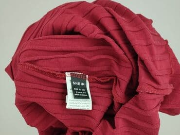 jakie rajstopy do bordowej sukienki: Shein, Sukienka damska, rozmiar L — 4