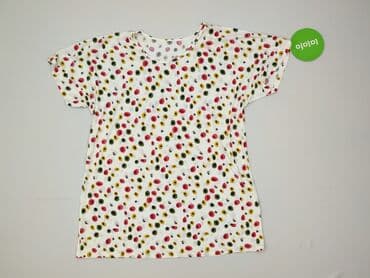 sukienka w geometryczne wzory h: T-shirt damski, rozmiar M — 2