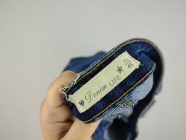 jeansy damskie granatowe: Denim Life, Jeansy damskie, rozmiar 3XL — 4