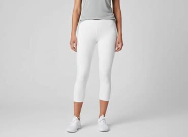 biale leginsy 104: Blue Motion, Legginsy Sportowe damskie, rozmiar S — 6