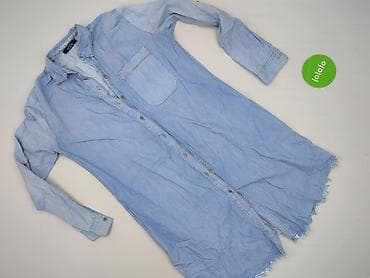 sukienki denim: Koszula damska, rozmiar L — 2