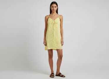 shein zolta sukienka: Sinsay, Sukienka damska, rozmiar S — 7