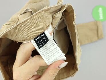 shein krótkie spodenki dla dzieci: Shein, Spodnie materiałowe damskie, rozmiar S — 4