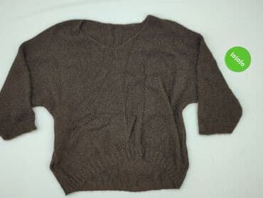 wzór na sweter piórkowy: Sweter damski, 4XL — 2