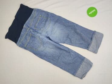 dżinsy ciążowe z dziurami: H&M, Spodnie 3/4 damskie, rozmiar M — 3