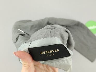 plisowane spodnie, reserved: Reserved, Spodnie materiałowe damskie, rozmiar S — 4