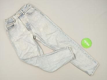 biale mom jeans: Jeansy damskie, rozmiar S — 2